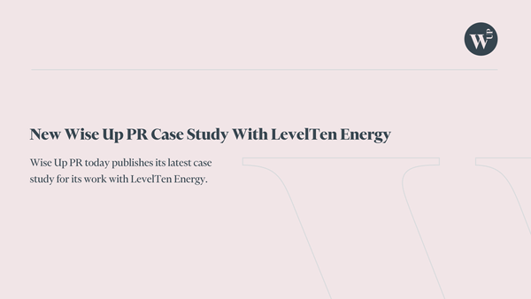 A PR Case Study: Powering Media Relations for an Energy Client