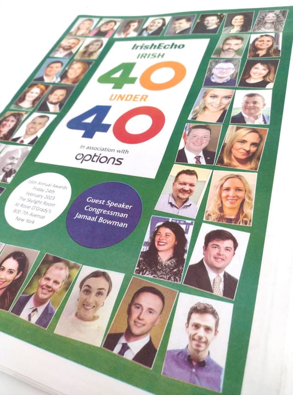 Wise Up PR founder Selected for Irish Echo 40 Under 40 Award